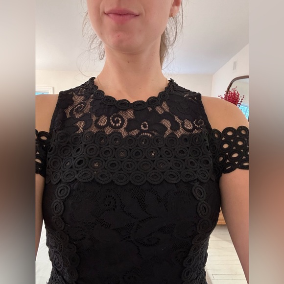 Mademoiselle Philip Marc Lace Cocktail Dress 0022 - Picture 4 of 6